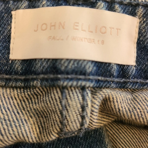 John Elliott Slim Fit Tapered Leg Jeans -Made in Japan Size 28 - Picture 5 of 6